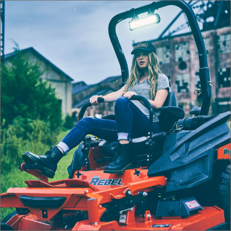 Bad boy best sale mower girl