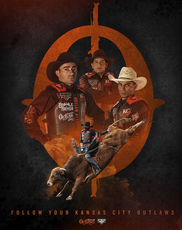 KC Outlaws Branding a Team in the Wild West of PBR